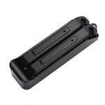The Puncture Repair Kit includes a handheld knife sharpener with two red sharpening rods and a black plastic base—perfect for keeping your tools in top condition when prepping gear or using tyre levers.