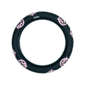 Black With Pink Logos