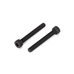 A pair of Federal IC Dropout Chain Tensioner Bolts, black hex socket cap screws with threaded shafts, are shown parallel on a white background.