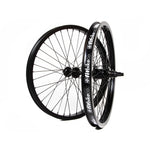 A close up of a Fit Bike Co 20 Inch Freecoaster Wheelset.
