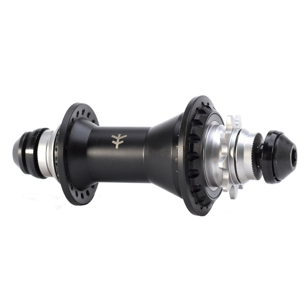 Fly Bikes Magneto Female AL Rear Hub / Black / 9T RHD