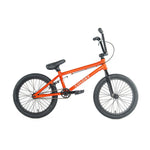 The Colony Horizon 18 Inch Bike, shown in profile on a white background, features black handlebars, saddle, and tires, plus a lightweight alloy frame for easy handling.