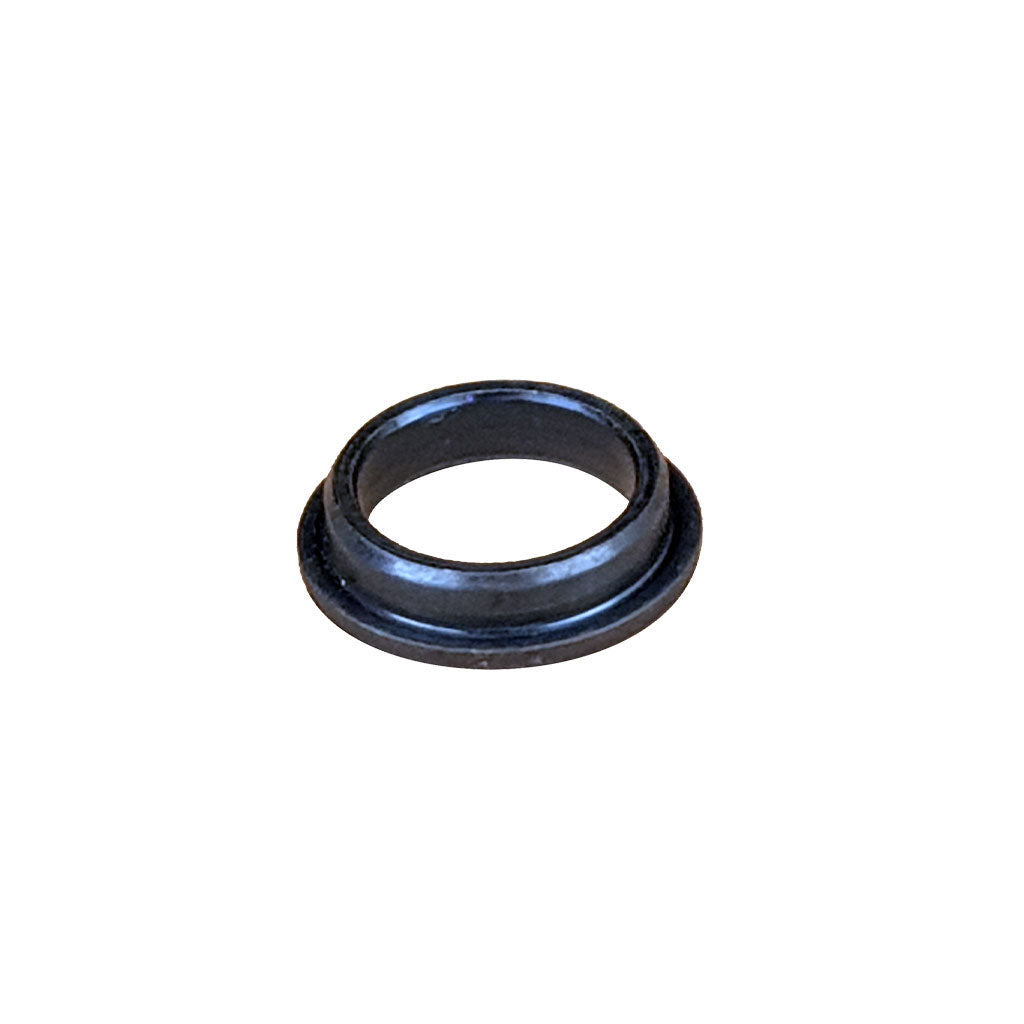A SALT Front Sprocket Step Collar, black with a flat base and rounded edges, resembling a hat washer, is set against a white background.