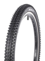 The IRC Siren SX 20 Inch Tyre features spikes for exceptional grip on icy roads and challenging terrain—ideal for riders seeking top performance and reliability from their bike tyres.