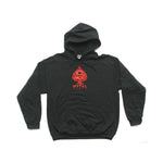 Metal Bikes Spade Hoodie / Black/Red Ink / XL
