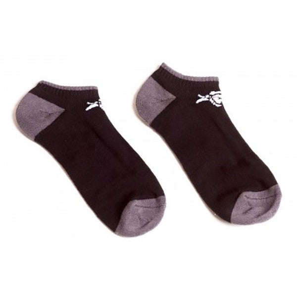 Animal Crew Socks (Short) / Black/Grey