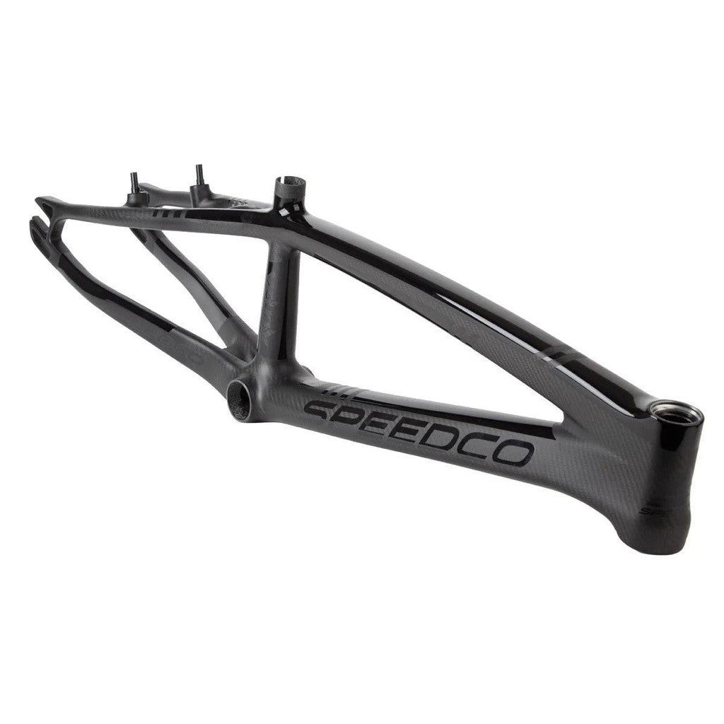 Speedco Velox V3 Carbon BMX Race Frame Junior  / Stealth Black / 18.5TT