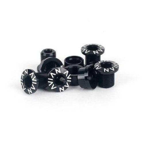 Avian Alloy Chainring Bolts / Black / 6.5mm