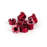 Avian Alloy Chainring Bolts / Red / 6.5mm