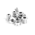 Avian Alloy Chainring Bolts / Silver / 8.5mm