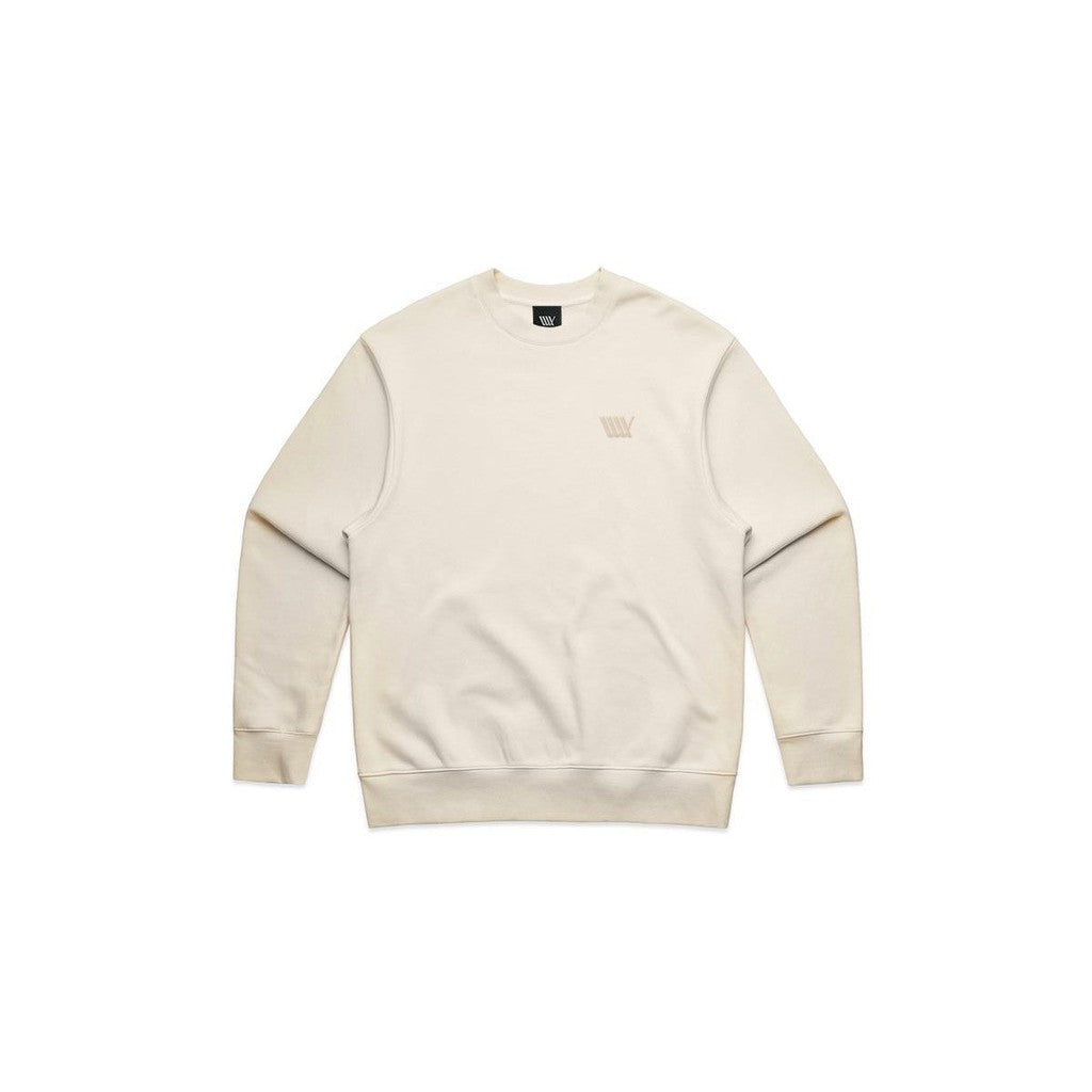 LUXBMX Limited Lines Oversized Crewneck / Butter / L