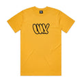 LUXBMX Throwie Tee - Yellow