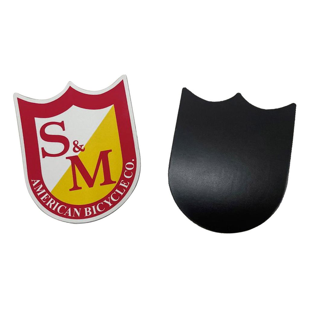 S&M Shield Fridge Magnet for sale.