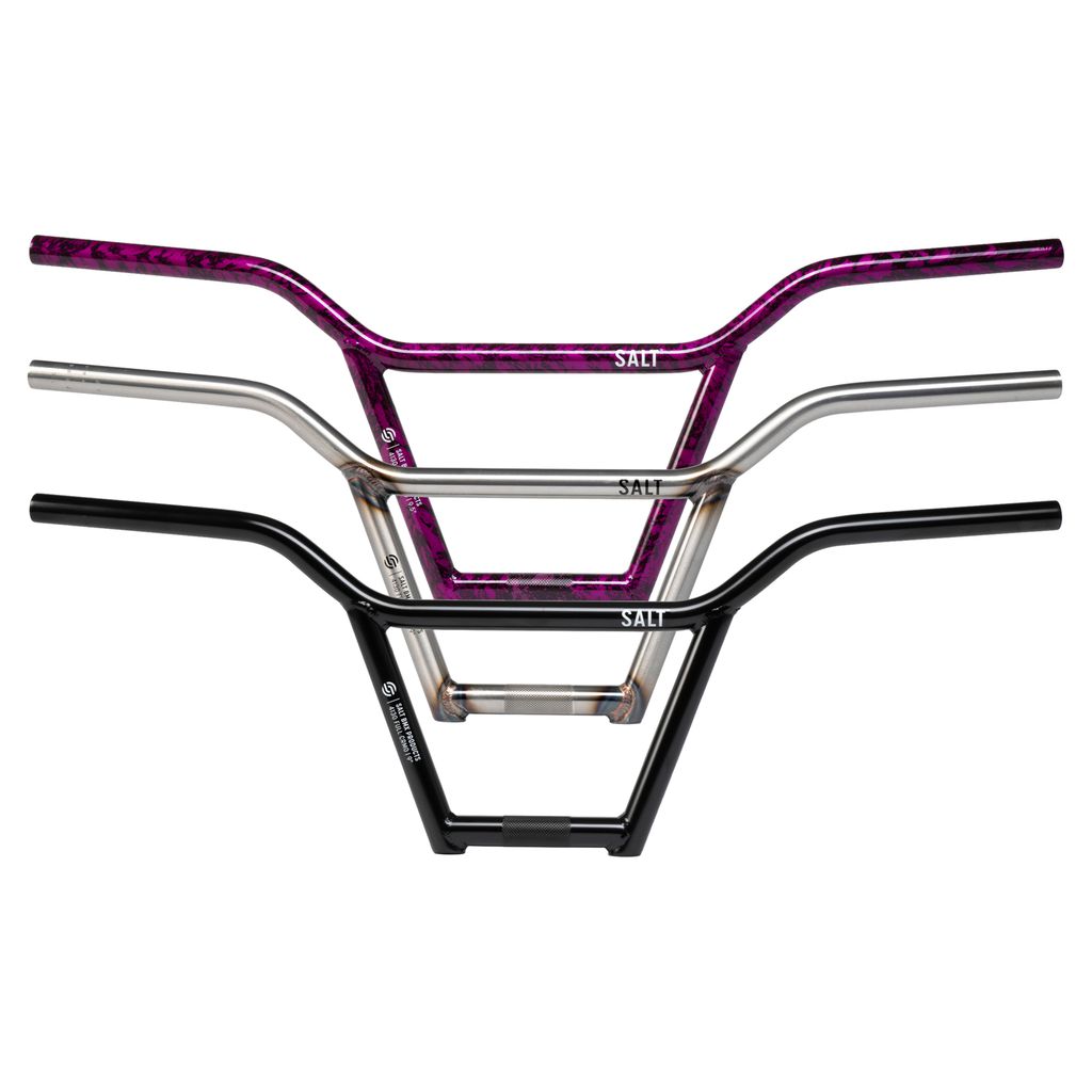 A Salt Classic 4 Piece pair of pink and purple bars on a white background.