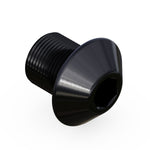 Onyx Bolt - 15mm x 1mm (for 20mm Thru-bolt), shown with a hexagonal socket head and wide flange against a white background; perfect as a replacement bolt or for use as a 20mm thru-bolt.