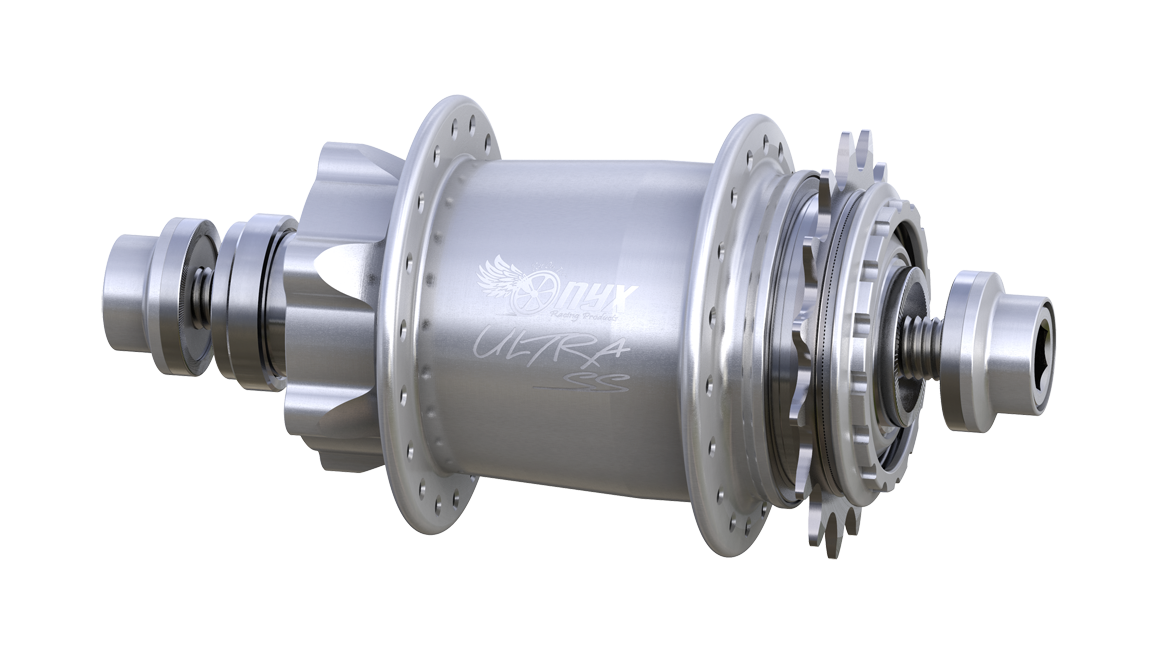 Onyx BMX ULTRA SSD ISO OX-110/10mm Bolt-on Rear Hub (Custom Colours)