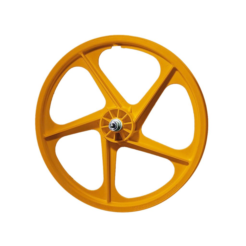 Bicycle Parts Yellow Bmx Mag Wheels Peregrine Master Graphite 20