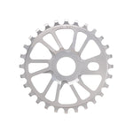 The Odyssey Boyd Sprocket is a silver metal BMX sprocket with 23 teeth, "Odyssey Boyd" labeling at the top, a central hole, and multiple spokes—ideal for any Odyssey BMX or Boyd Hilder setup.