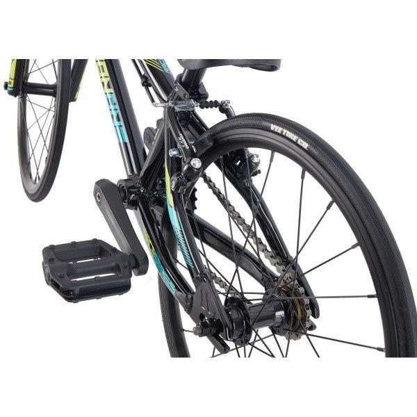 A sleek Position One Micro 18 Bike (2024) with a white background, designed for speed.