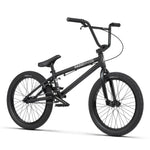 A black Radio Dice 20 Inch Bike with Salt Tracer Tyres, front and rear pegs, and "RADIO BIKE CO." written on the 6061 Alloy frame.