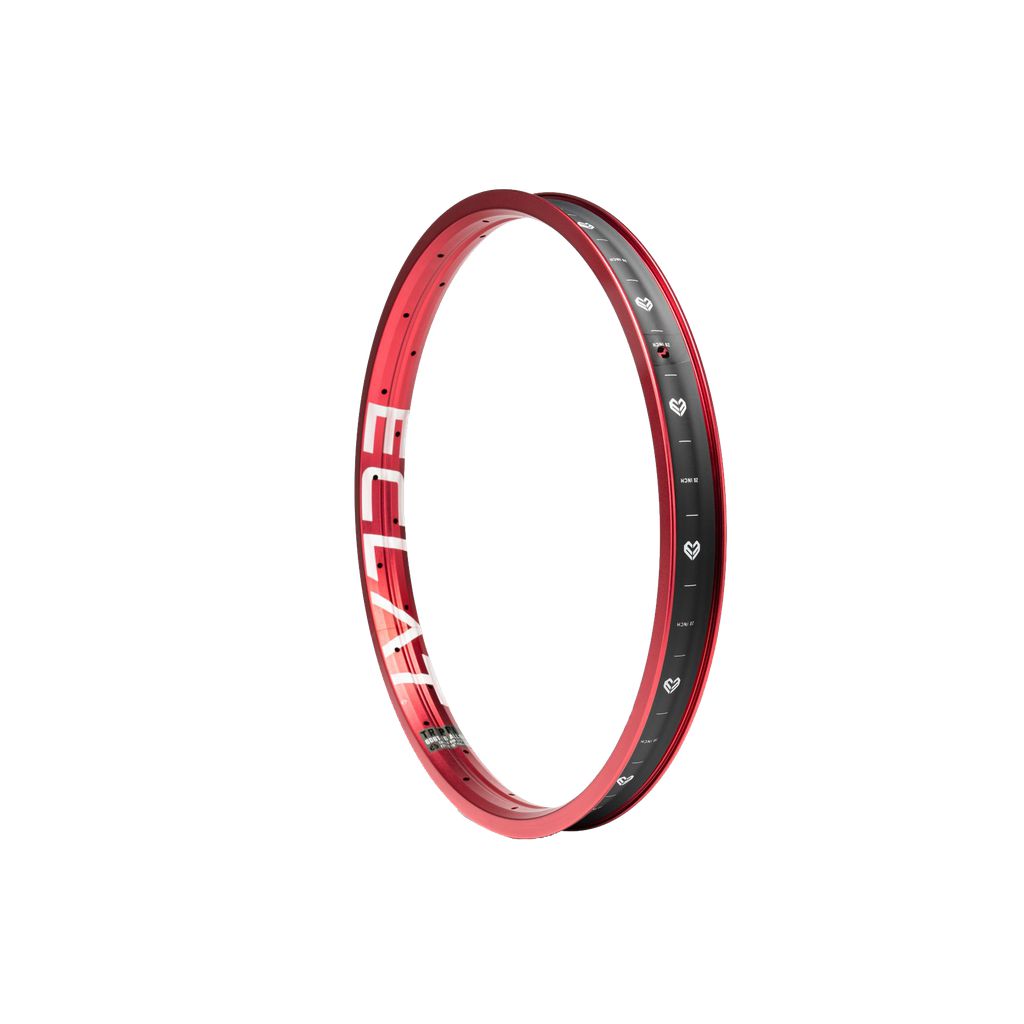 An affordable Eclat Trippin Logo Straight Wall Rim with the word elia on it.