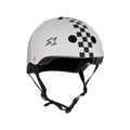 Gloss White/Black Checkers