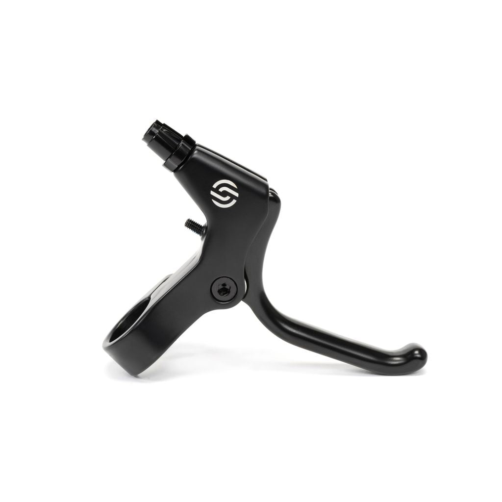 Salt Kids V2 U-Brake Lever mounted on a white background; features an ergonomic design with a logo on the upper part.