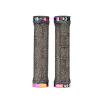 Salt Plus Locked Flangeless Grips / Black Glitter Oil Slick