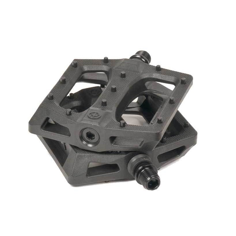 salt pedale Saltplus Stealth Sealed Nylon Pedals Black strength Cr velvet collection Energetic Martial Arts & Choose Option:Platform Plastic 9/16