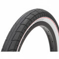 Black/Whitewall w/Red pintstripe