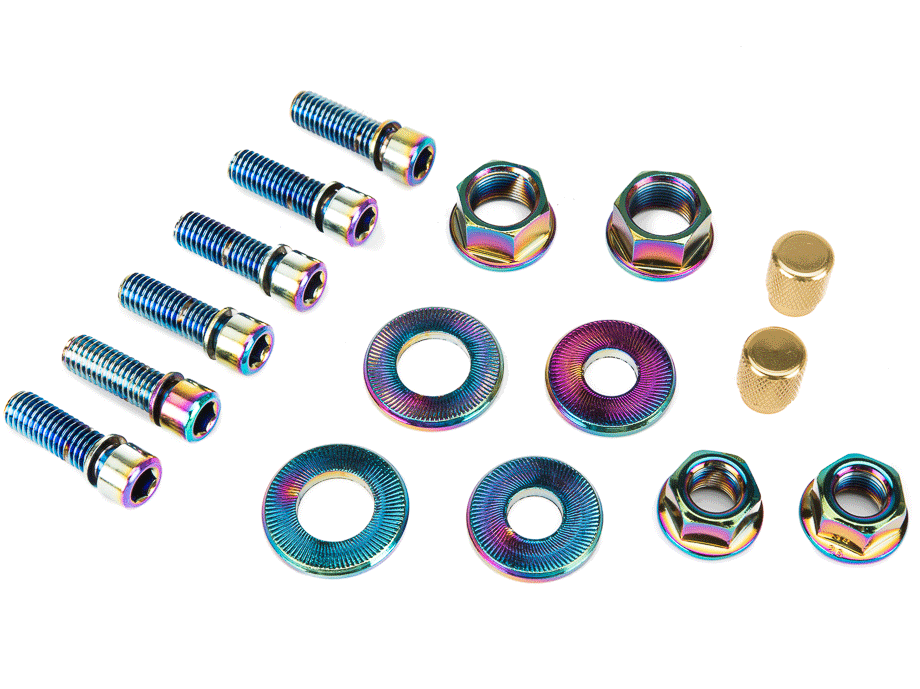 Salt Nut & Bolt Hardware Pack V2 / Oil Slick