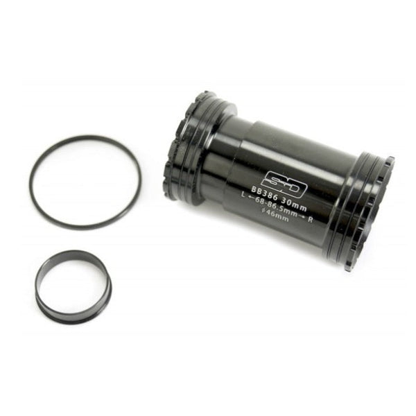 SD BB386 Bottom Bracket 30mm / 28mm Black | Shop at LUXBMX
