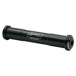 The SD X Lite 20mm Front Axle, made from lightweight black aluminum with a visible logo and hex bolt ends, is shown on a white background.
