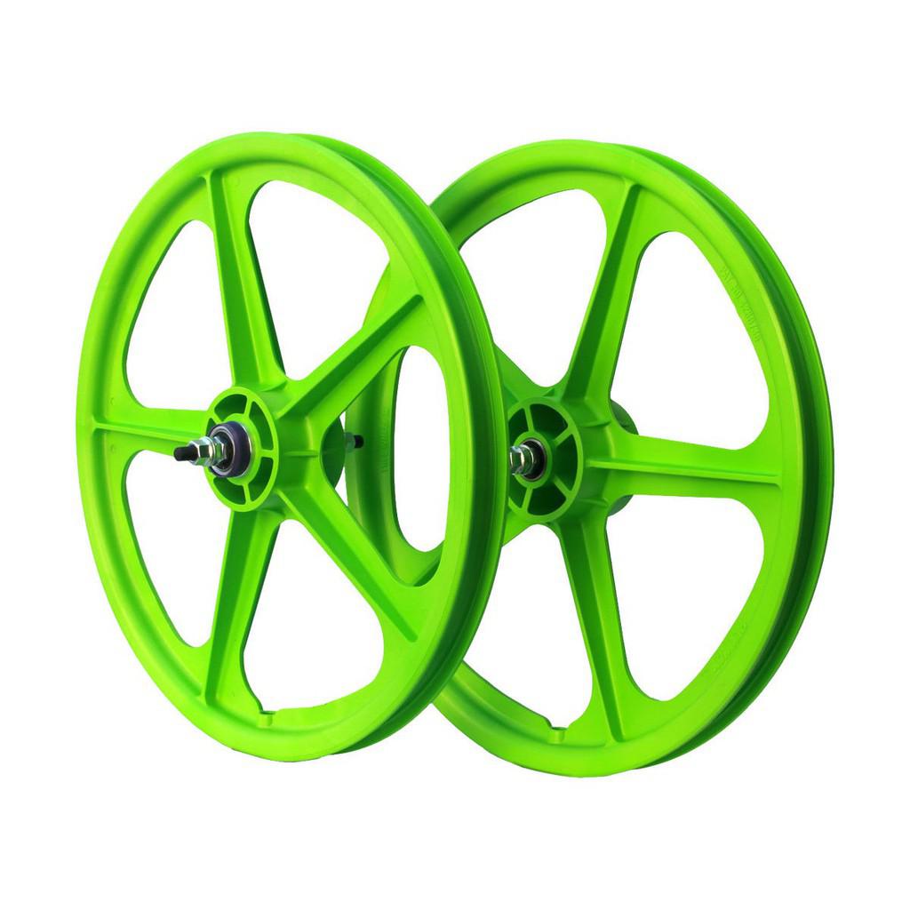 Skyway BMX 24\" Tuff Wheels GREEN 2点セット Skyway BMX 24 Tuff Wheels GREEN 2点セット