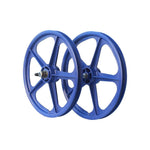 Skyway Tuff II Cassette Wheelset / Blue 9T RHD