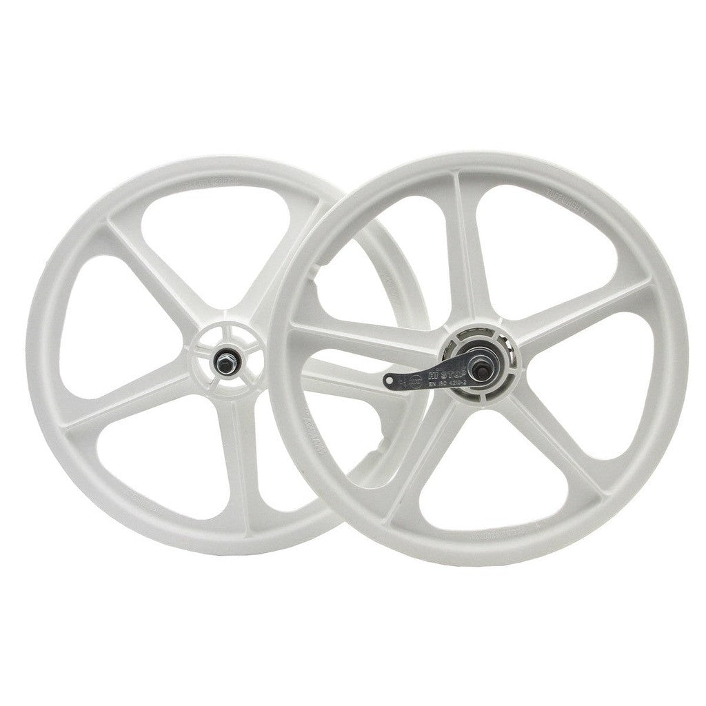 Skyway Tuff II Coaster Wheel Set / White / 20 x 1.75