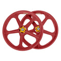 Red w/Gold Flange