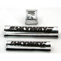 Chrome/Black