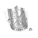 S&M Head Tube Badge / Pewter