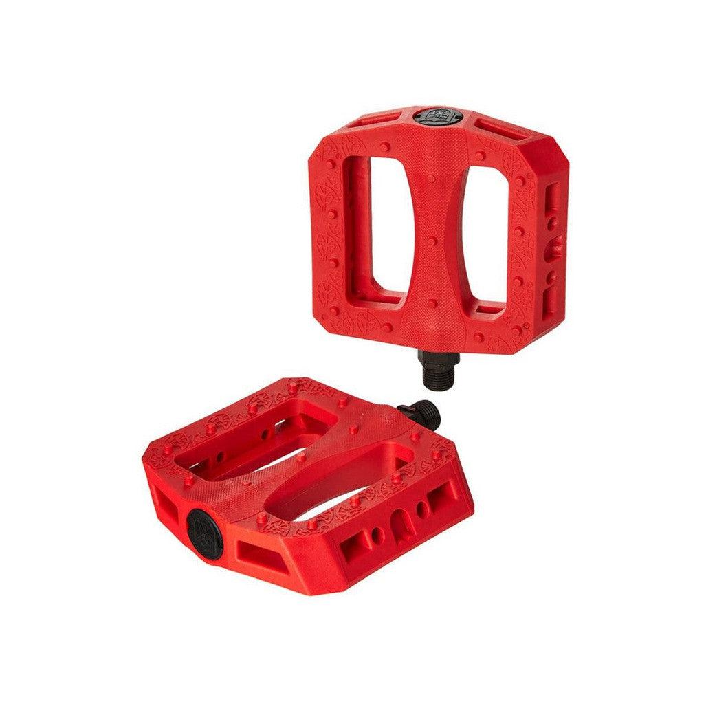 S&M Hoder BTM Pedals / Red / 9/16