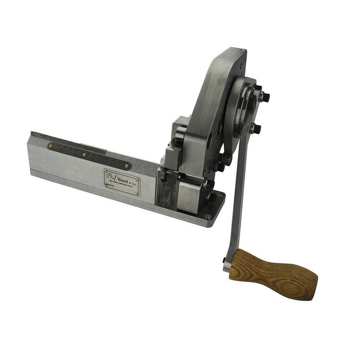 The (Workshop) WKSP - Generic Steel Spoke, Cut to Size is a sturdy steel spoke used for manually binding or folding materials that have been cut to size.