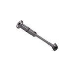 A telescoping security door bar with a rubber base and black finish braces doors for extra protection—offering sturdy support similar to the Box One Stem Lock 1.5 Tapered on a steerer tube.