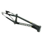 Staystrong V5.1 Pro XXXXL Disc Frame in black and silver with "Stay Strong" branding on the side, featuring advanced race geometry, displayed against a white background.
