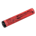 Black/Red Swirl