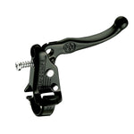 A black lever on a white background, featuring the Dia Compe Tech 3 Sidepull Brake Levers (Pair) calliper.