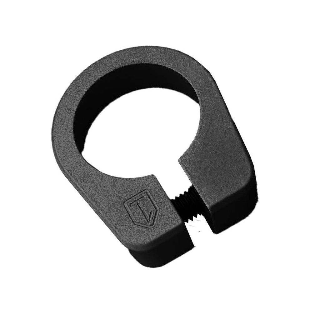 Terrible One Seat Clamp with a threaded bolt for tightening.