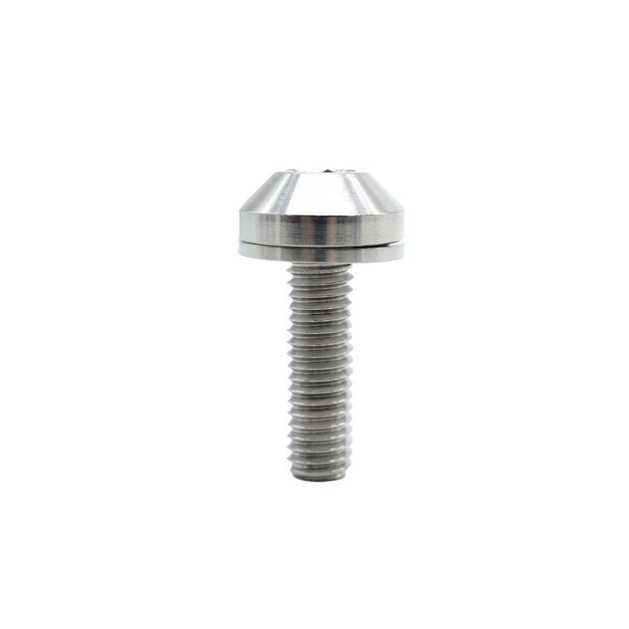 Titanium Components Profile Hub Bolt  / Front / Raw