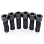 Titanium Components Imperial Stem Bolts / Black 
