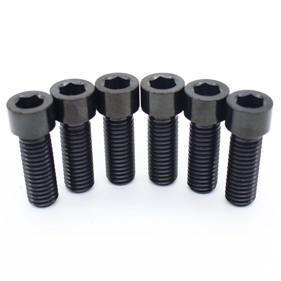 Titanium Components Imperial Stem Bolts / Black 