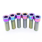 Titanium Components Imperial Stem Bolts / Rainbow 